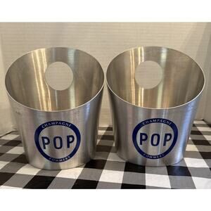 Vintage Made in France Pommery POP Aluminum Champagne Bucket